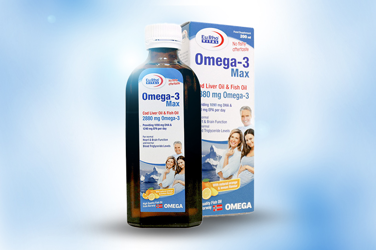 شربت امگا 3 مکس یوروویتال